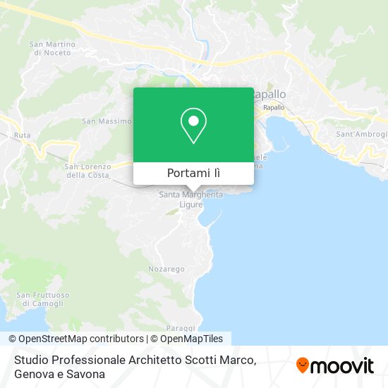 Mappa Studio Professionale Architetto Scotti Marco