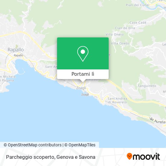 Mappa Parcheggio scoperto