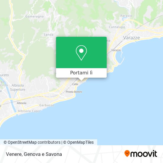 Mappa Venere