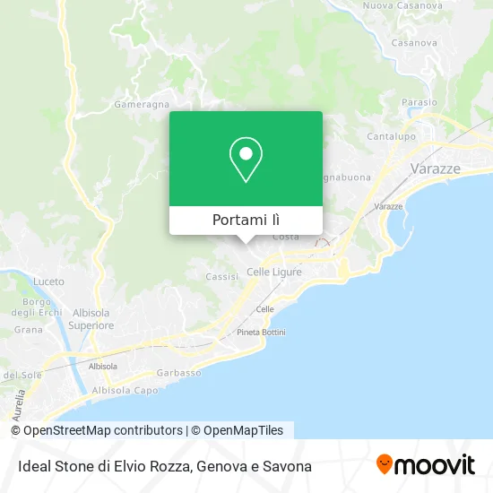 Mappa Ideal Stone di Elvio Rozza
