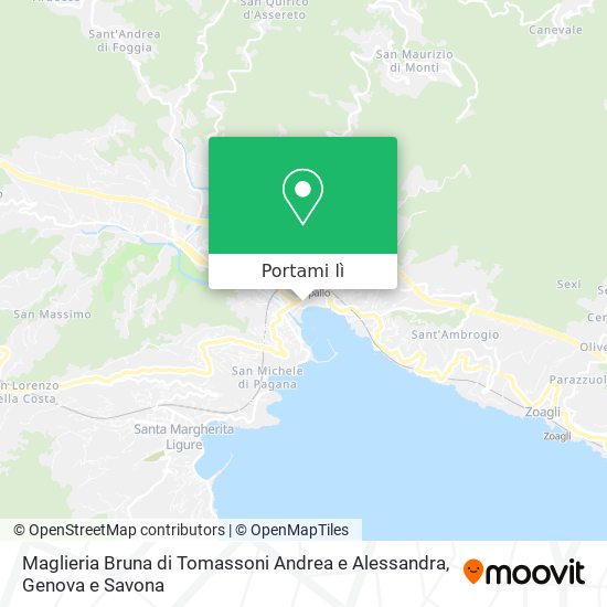 Mappa Maglieria Bruna di Tomassoni Andrea e Alessandra