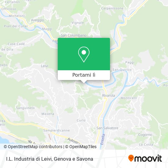 Mappa I.L. Industria di Leivi