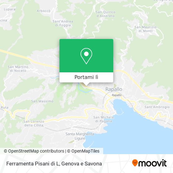 Mappa Ferramenta Pisani di L