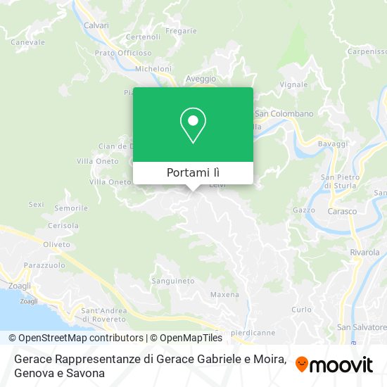 Mappa Gerace Rappresentanze di Gerace Gabriele e Moira