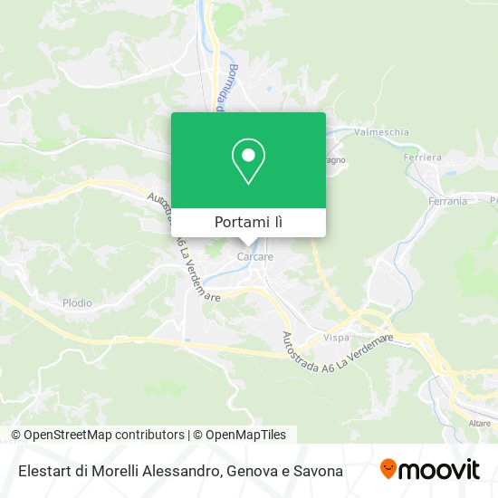 Mappa Elestart di Morelli Alessandro