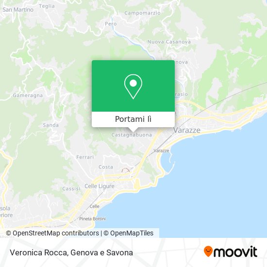 Mappa Veronica Rocca