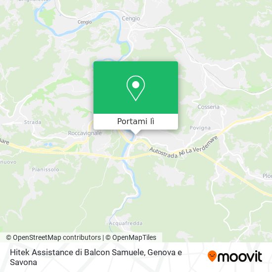 Mappa Hitek Assistance di Balcon Samuele