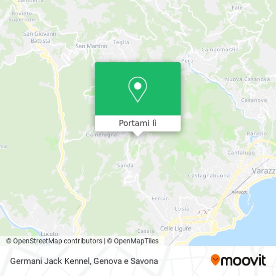 Mappa Germani Jack Kennel