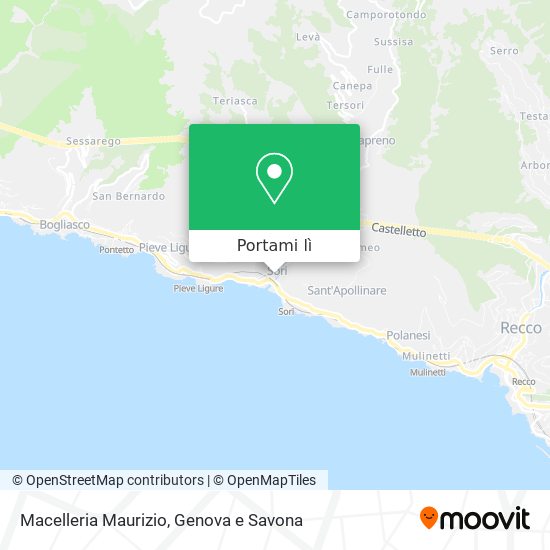 Mappa Macelleria Maurizio