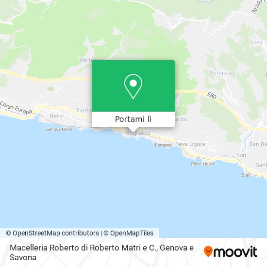 Mappa Macelleria Roberto di Roberto Matri e C.