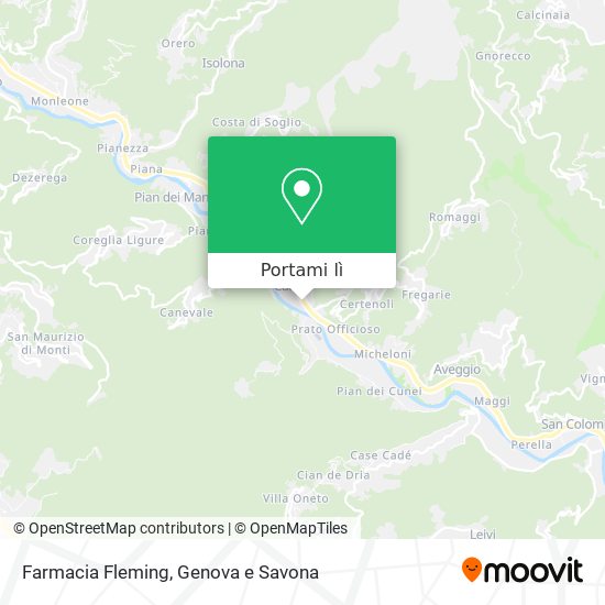 Mappa Farmacia Fleming