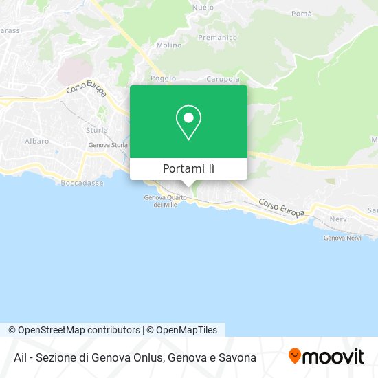 Mappa Ail - Sezione di Genova Onlus