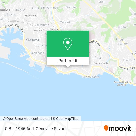 Mappa C B L 1946 Asd