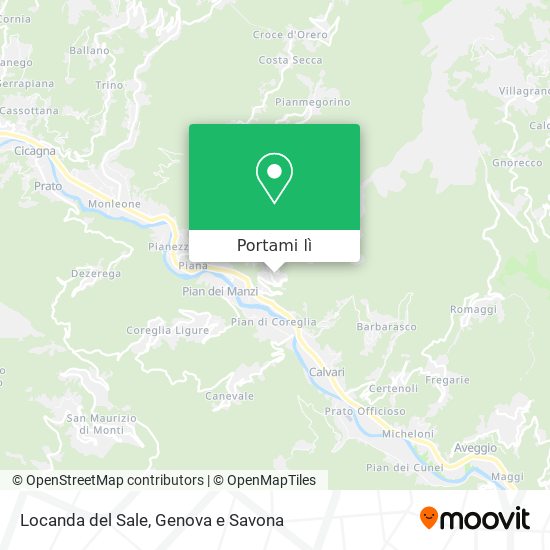 Mappa Locanda del Sale