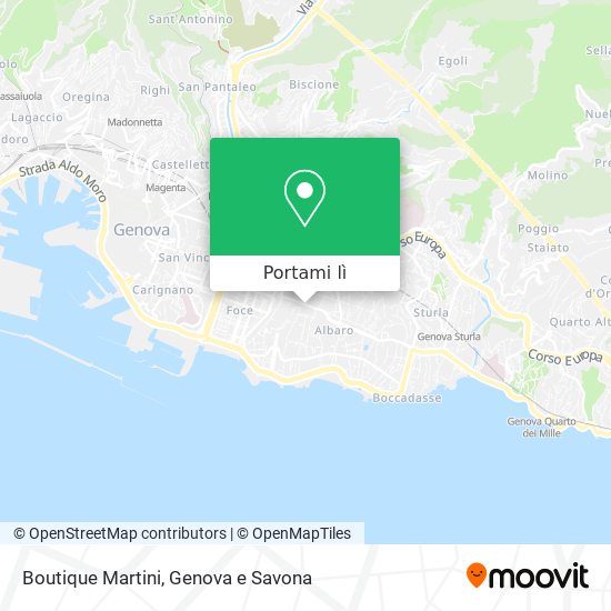 Mappa Boutique Martini