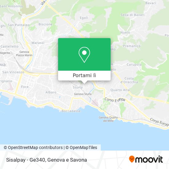 Mappa Sisalpay - Ge340