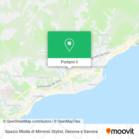 Mappa Spazio Moda di Mimmo Stylist