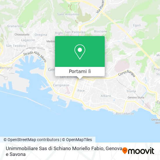 Mappa Unimmobiliare Sas di Schiano Moriello Fabio