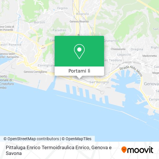 Mappa Pittaluga Enrico Termoidraulica Enrico