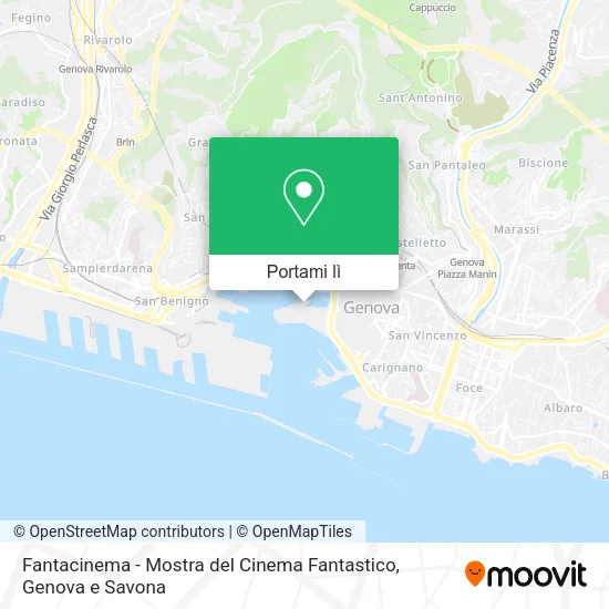 Mappa Fantacinema - Mostra del Cinema Fantastico