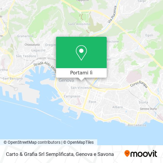Mappa Carto & Grafia Srl Semplificata