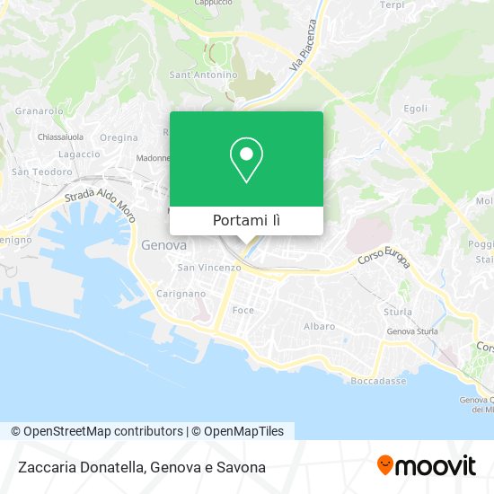 Mappa Zaccaria Donatella