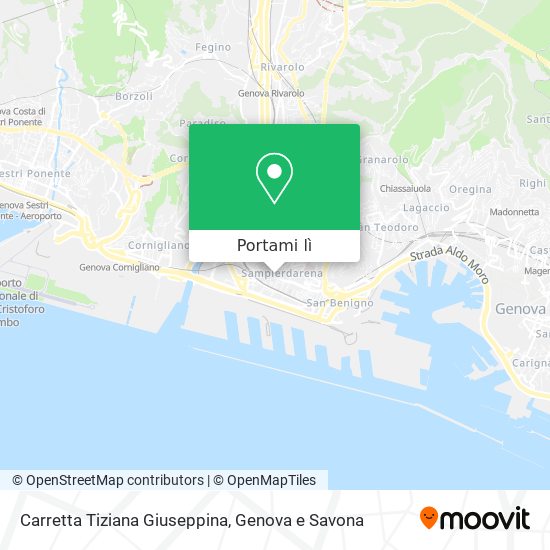 Mappa Carretta Tiziana Giuseppina