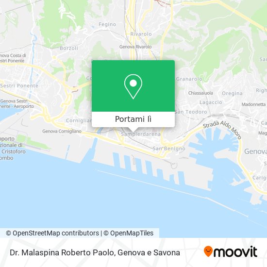 Mappa Dr. Malaspina Roberto Paolo