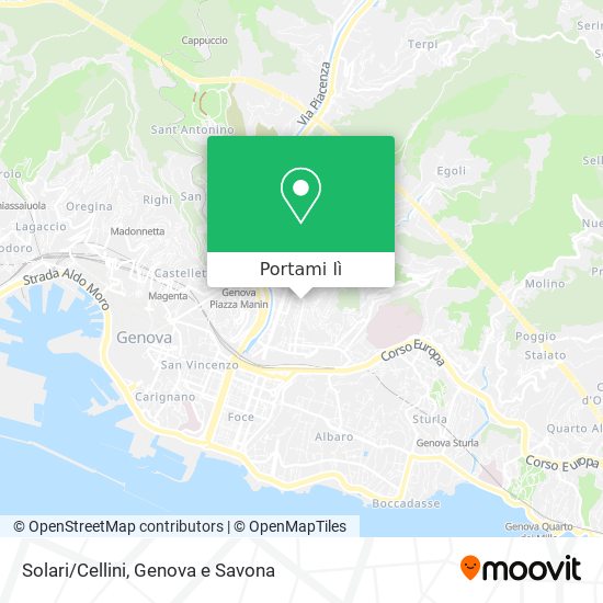 Mappa Solari/Cellini