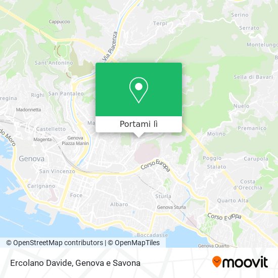 Mappa Ercolano Davide