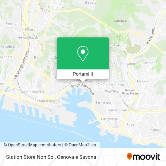 Mappa Station Store Non Sol
