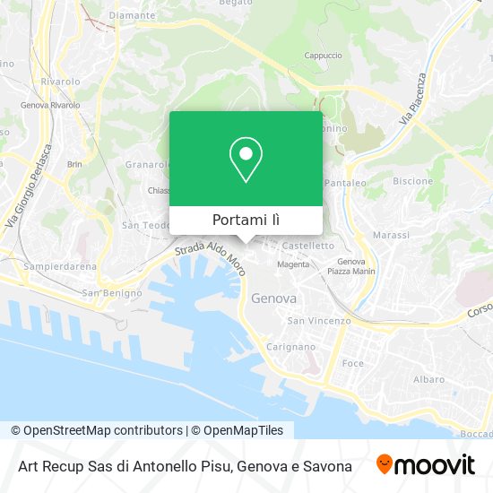 Mappa Art Recup Sas di Antonello Pisu