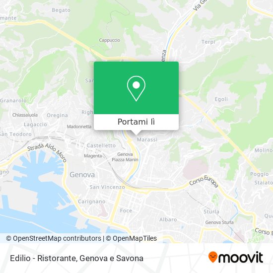 Mappa Edilio - Ristorante