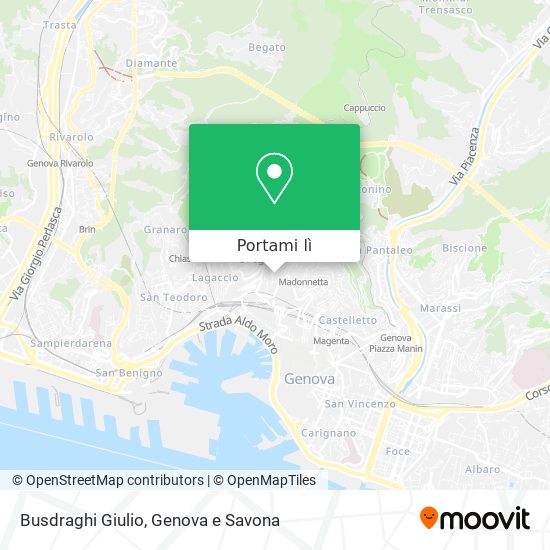 Mappa Busdraghi Giulio