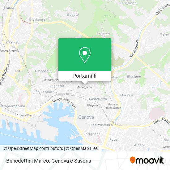 Mappa Benedettini Marco