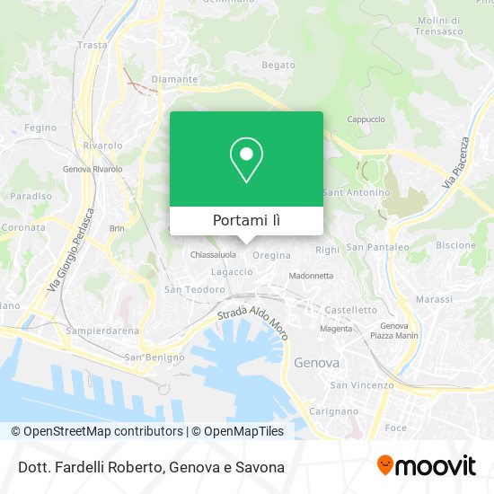 Mappa Dott. Fardelli Roberto