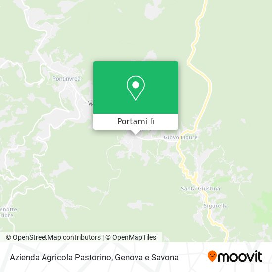 Mappa Azienda Agricola Pastorino