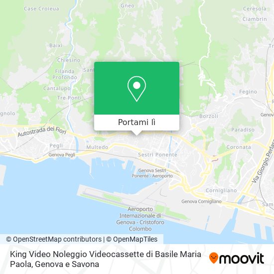Mappa King Video Noleggio Videocassette di Basile Maria Paola