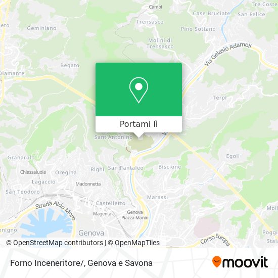 Mappa Forno Inceneritore/