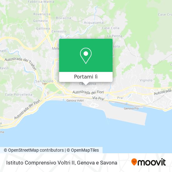 Mappa Istituto Comprensivo Voltri II