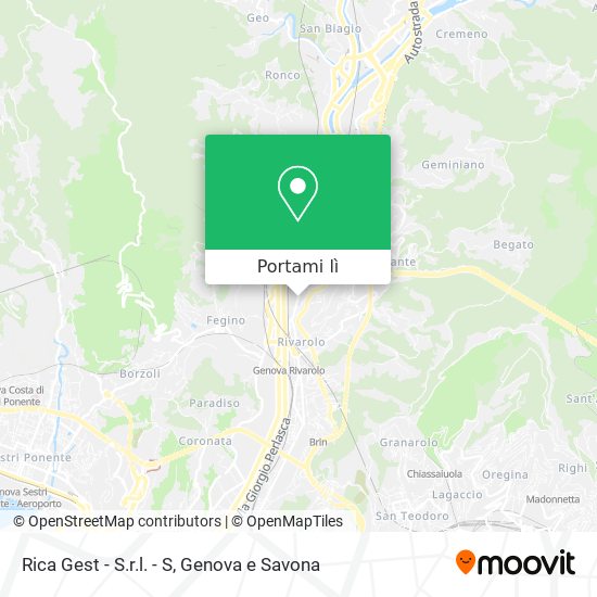 Mappa Rica Gest - S.r.l. - S