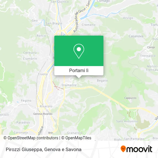 Mappa Pirozzi Giuseppa