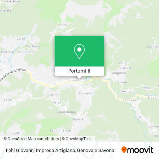 Mappa Fehl Giovanni Impresa Artigiana