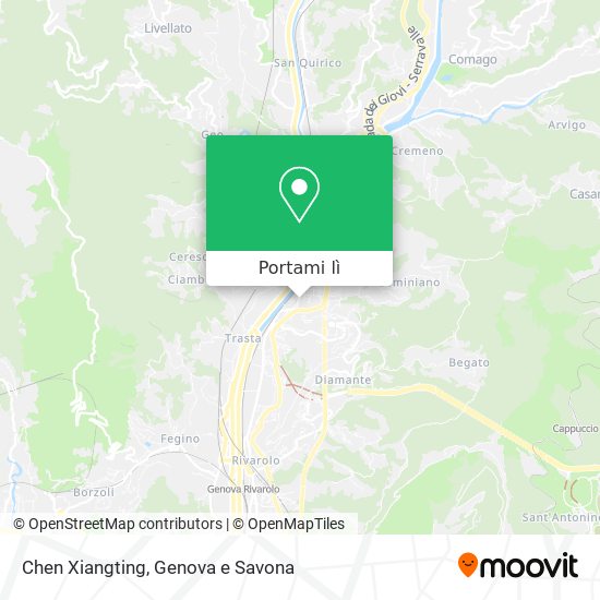 Mappa Chen Xiangting
