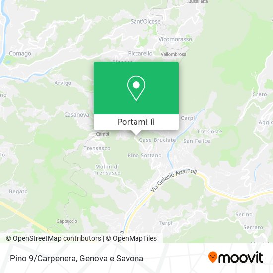 Mappa Pino 9/Carpenera