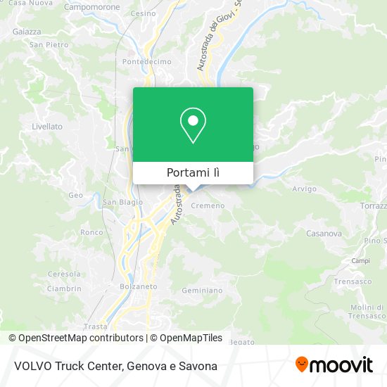 Mappa VOLVO Truck Center