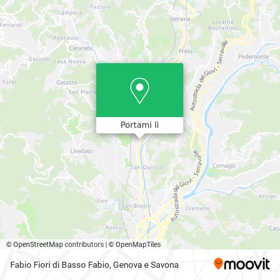 Mappa Fabio Fiori di Basso Fabio
