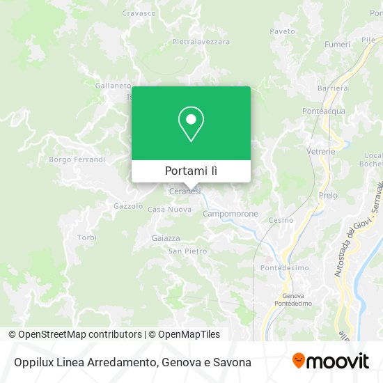Mappa Oppilux Linea Arredamento
