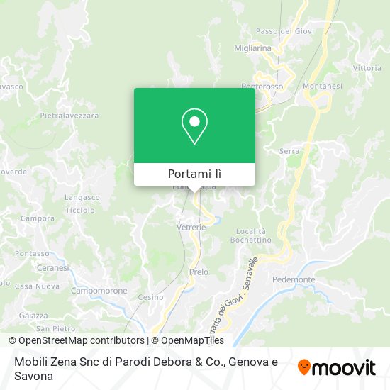 Mappa Mobili Zena Snc di Parodi Debora & Co.