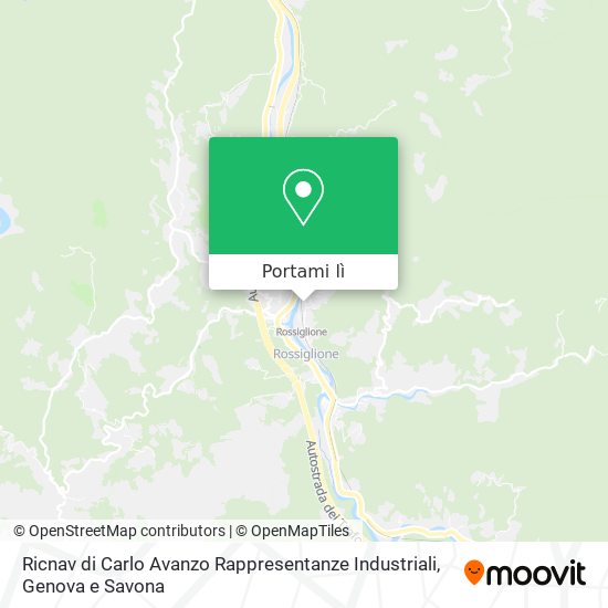 Mappa Ricnav di Carlo Avanzo Rappresentanze Industriali